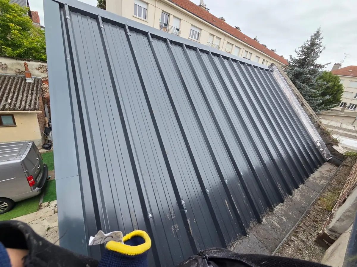 Couverture bac acier et toiture-terrasse